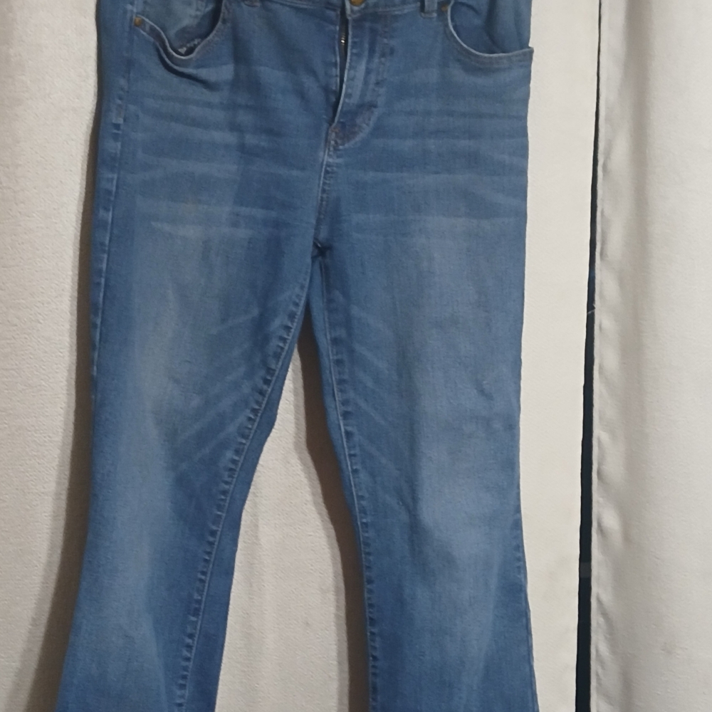 d. jeans Women's Flare Blue Jeans